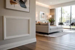 Baseboard Trim with Modern Minimalist Design